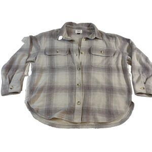 American Eagle Plaid Shacket